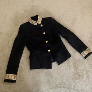 Zara Basic Collection Velvet Jacket